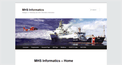 Desktop Screenshot of mhsinformatics.org